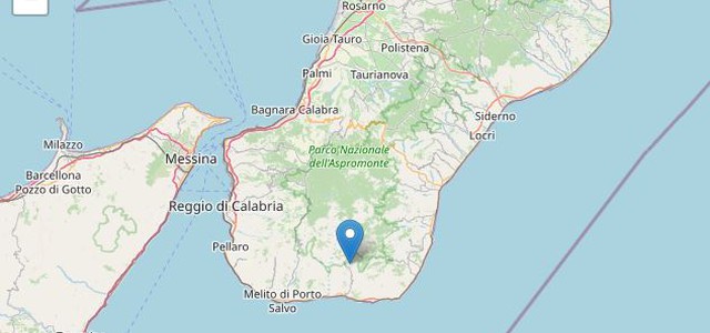 Scossa di terremoto nel Reggino