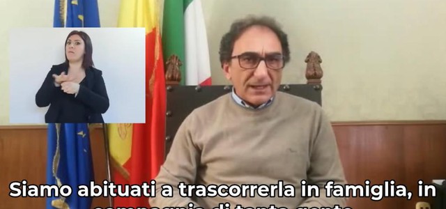 GLI AUGURI DI BUONA PASQUA DEL SINDACO ABRAMO NEL NUOVO VIDEOMESSAGGIO: “IN QUESTE FESTE SI RESTA A CASA, SIAMO FIDUCIOSI PRESTO POTREMO RIPRENDERCI QUELLO CHE CI E’ STATO TOLTO”