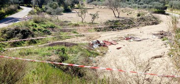 POLIZIA MUNICIPALE SCOPRE DISCARICA A FELLINO 