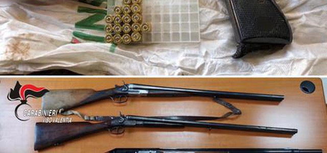 Armi: sequestrata pistola senza matricola, due arresti