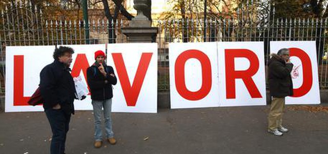 Disoccupazione stabile a dicembre, fra i giovani risale al 40,1%