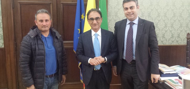 Abramo e Mungo hanno accolto il neo delegato provinciale Coni