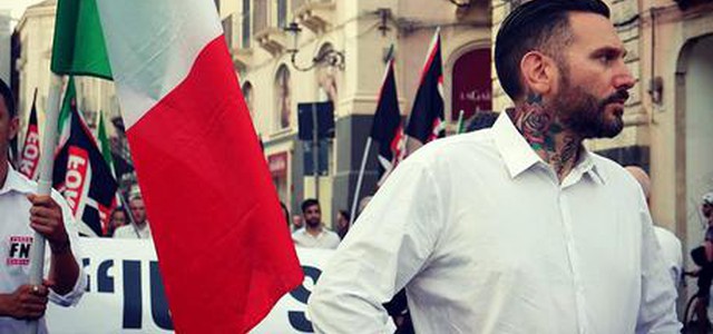 Dirigente di Forza Nuova Massimo Ursino pestato a Palermo