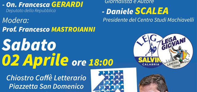 DANIELE CAPEZZONE A LAMEZIA TERME, FURGIUELE: UN PUNTO DI RIFERIMENTO PREZIOSO PER LA DESTRA CHE VERRA’.