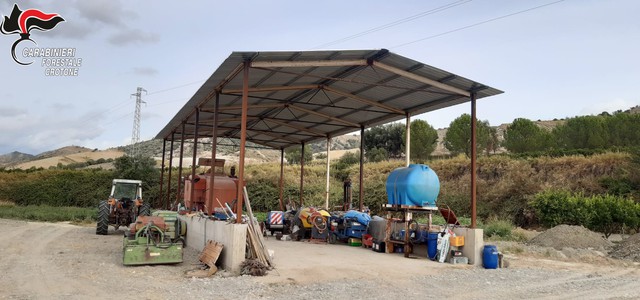 SCOPERTE DUE GRANDI COPERTURE ABUSIVE A UMBRIATICO