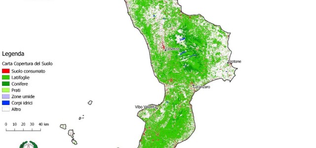Consumo del suolo: picchi del 15% nel territorio comunali di Catanzaro, Cosenza e Vibo