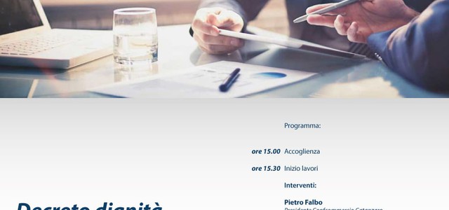 Dibattito su decreto dignità, contratti collettivi e dumping contrattuale nella sede CCIAA