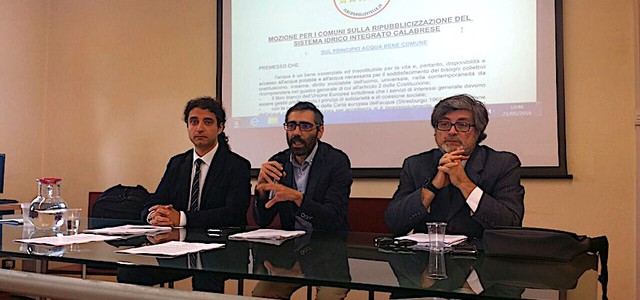 M5s presenta proposta ufficiale sul servizio idrico integrato, nel mirino "la 'truffa' di Sorical"