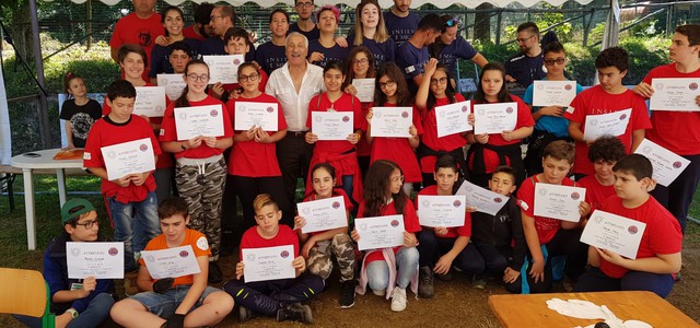 Csv: due campiscuola per ragazzi di Protezione Civile smontano le tende