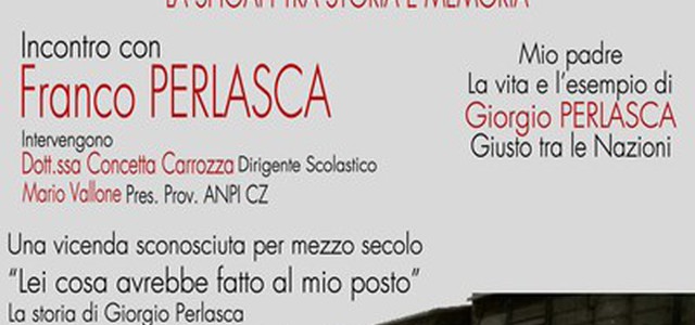 Anpi, incontro con Franco Perlasca