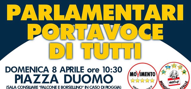 Mendicino. I parlamentari del Movimento 5 stelle incontrano i cittadini