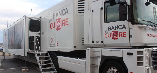 Arriva a Reggio il Truck Tour Banca del Cuore