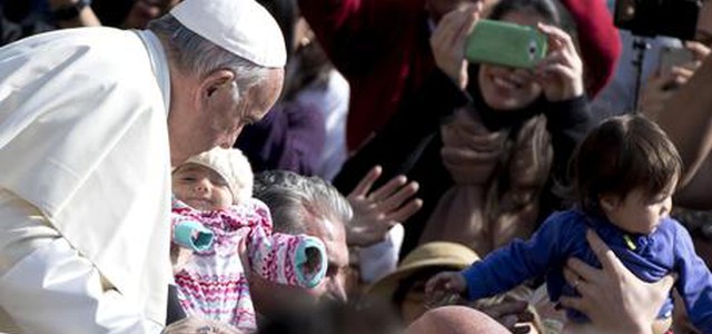 Papa, l'amore è il motore della vita