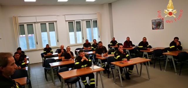 Vigili del fuoco, concluso il corso per Operatori N.B.C.R. di II Livello