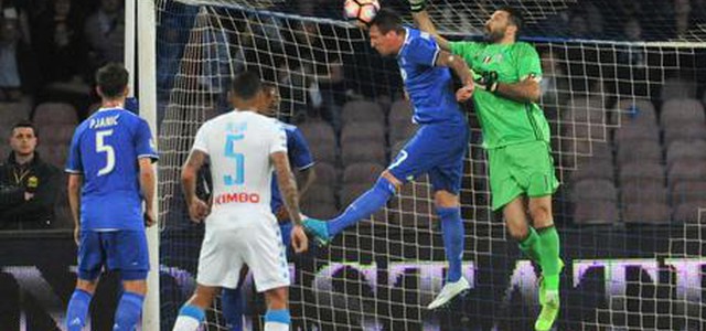 Serie A: Napoli Juventus 1-1, a Khedira risponde Hamsik