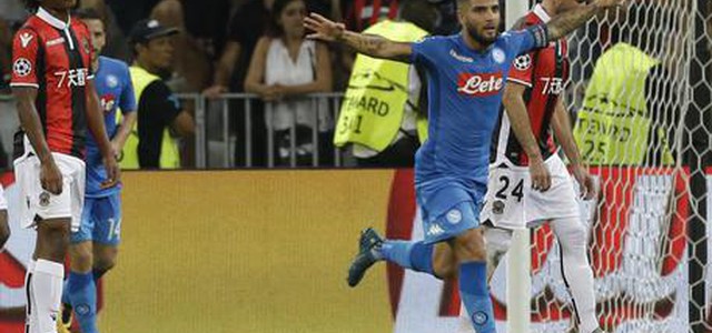 Champions: Nizza Napoli 0-2. Azzurri alla fase a gironi