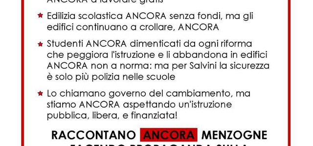 Giovani Comunisti: ennesimo taglio al diritto allo studio