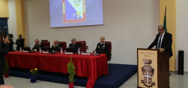 Viscomi all’inaugurazione della nuova caserma dei carabinieri