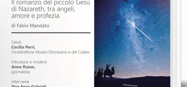Rossano- Arriva "Guidati da una stella", il romanzo del piccolo Gesù di Nazareth,tra angeli, amore e profezia.