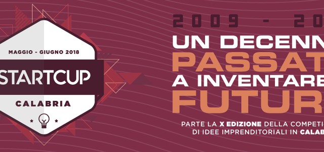 Parte la X edizione della Start Cup Calabria