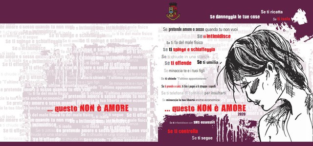UN ANNO DI CODICE ROSSO. REATI SPIA E FEMMINICIDI CAMPAGNA “QUESTO NON È AMORE”. APP YOUPOL