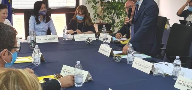 ABRAMO AL TAVOLO TECNICO CON MINISTRO AZZOLINA: "NON BASTA PARLARE DI INTERVENTI SENZA FINANZIAMENTI E TEMPI CERTI"