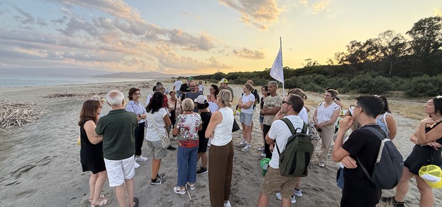 LE VIE DEL MARE Visita alle Dune di Giovino e performance site-specific di Giò Filice