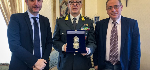 Camera di Commercio di Catanzaro - Incontro con il Generale Solombrino