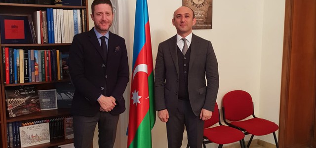 Internazionalizzazione, a Roma Daniele Rossi ha incontrato l'Ambasciatore dell'Azerbaijan Ahmadzada