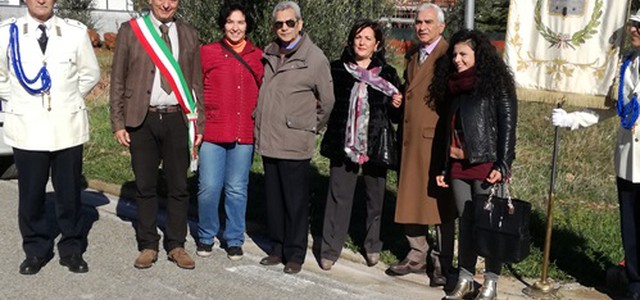 L’AMMINISTRAZIONE COMUNALE HA INTITOLATO UNA STRADA A VINCENZO GAZZANEO