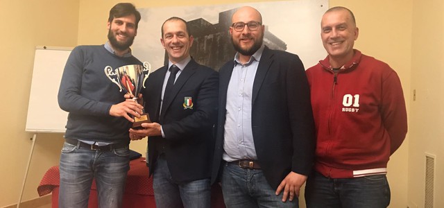Clan Catanzaro Rugby premiato come vincitore del torneo Seven Regione Calabria