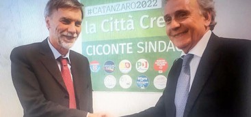 Comunali, Delrio sponsorizza Ciconte: "Apprezzo amore che Ciconte ha per la città"
