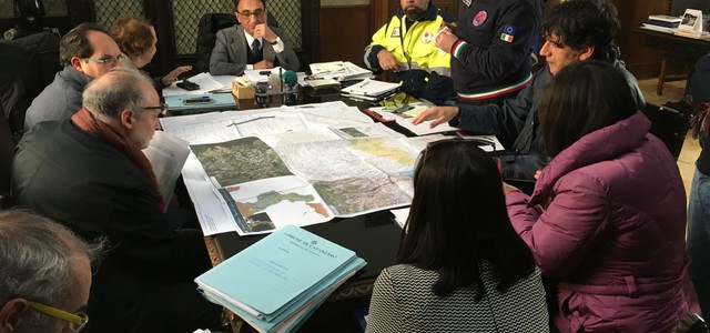 Mitigazione rischio idrogeologico, sopralluogo a Janò