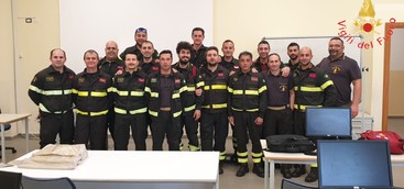 Corso per soccorso di secondo livello per i Vigili del Fuoco a Lamezia