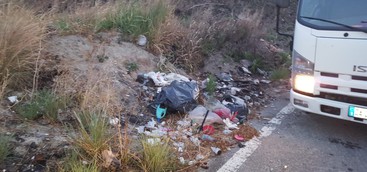 RIFIUTI - BONIFICATA DISCARICA ABUSIVA A CIELO APERTO IN VIA TAGLIAMENTO (SANTA MARIA)