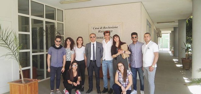 Visita degli studenti Unical e dei Radicali nel carcere di Rossano