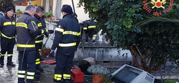 Salvato un cucciolo di cane a Lido