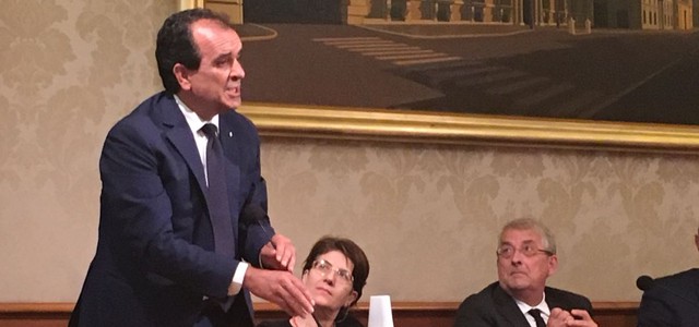 Bruno (Upi) al Senato per la presentazione della XXVI edizione del Peperoncino Festival