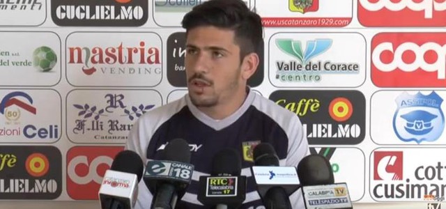 Catanzaro, Corado: "Ho grande voglia, obiettivo playoff" (VIDEO)