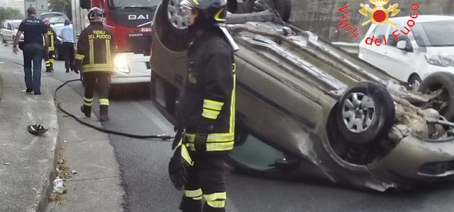 Incidente su Viale De Filippis