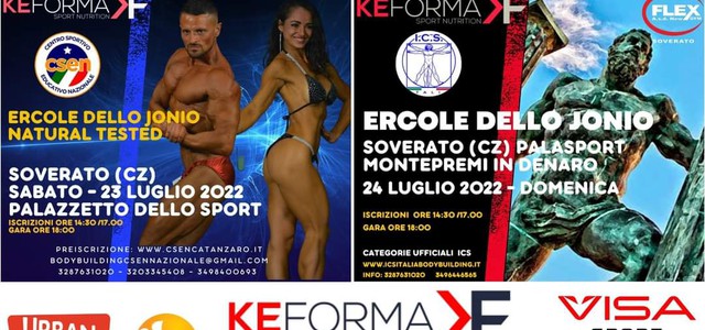 A Soverato due giorni di grande body building con l'“Ercole dello Jonio”