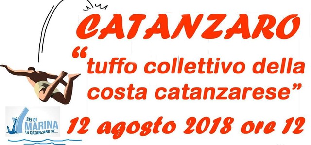 Tuffo collettivo a Catanzaro, oggi la presentazione dell'evento