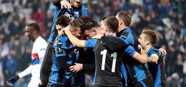 Europa League: Waregem Lazio 3-2, Rijeka Milan 2-0. Atalanta Lione 1-0, Dea prima del girone