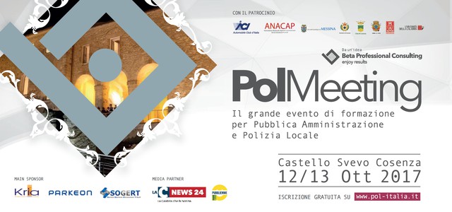 La IV edizione di POL 2017 sarà ospitata ancora una volta al Castello Svevo di Cosenza