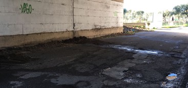 VIABILITÀ, ALLARGATA STRADA SOTTOPASSO S.ANGELO  