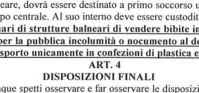 Sellia Marina, guerra all’Ordinanza che impone l’uso della plastica in spiaggia