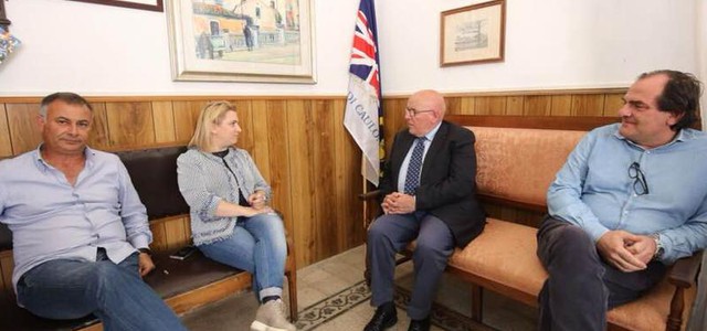 Oliverio in visita dagli amministratori di Caulonia