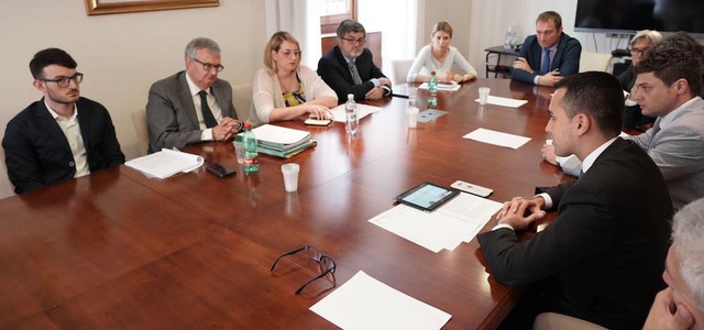 De Masi ricevuto dal ministro Di Maio, D'Ippolito e Sapia (M5S) rilanciano