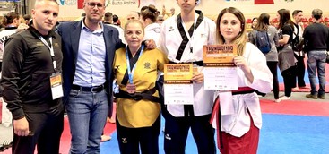 Due bronzi per la Calabria ai Campionati Italiani 2025 di Taekwondo: brillano Iacopino e Galeota