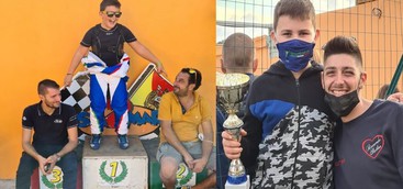 Grande gara per il campioncino Mirko Fera nel Campionato Regionale Kart